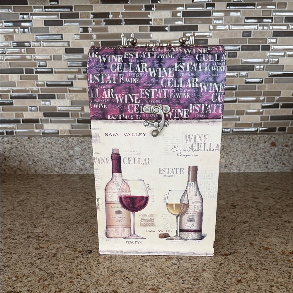Wine Cellar Themed Decorative Box